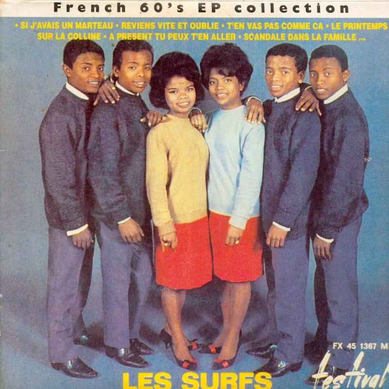 4 les surfs french 60 s collection